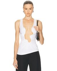 Christopher Esber - Salacia Ruched Tank Top - Lyst
