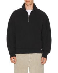 Agolde - Idris Quarter Zip Sweater - Lyst