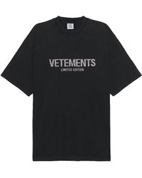 Vetements - Crystal Limited Edition T-shirt - Lyst