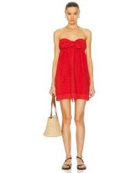 Zimmermann - Alight Toweling Mini Dress - Lyst