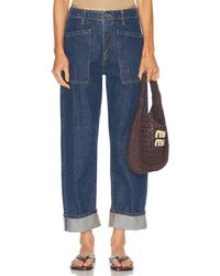 RE/DONE - Originals The Bender Straight Jeans - Lyst