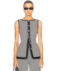 Jonathan Simkhai - Cressida Button Top - Lyst