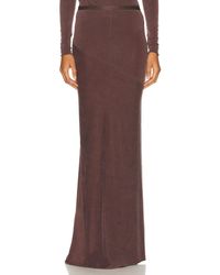Atlein - Long Bias Skirt - Lyst