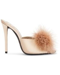 Saint Laurent - Gippy Mule Sandal - Lyst