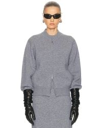 SRG - Velma Knit Bomber Jacket - Lyst