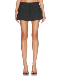 Alexander Wang - Low Rise Tailored Mini Skort - Lyst