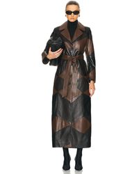 Nour Hammour - For Fwrd Sonja Patchwork Trench Coat - Lyst