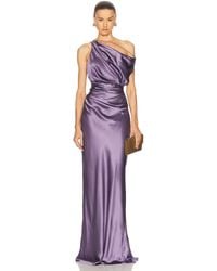 The Sei - Strapped Off Shoulder Gown - Lyst