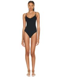 Wolford - Gold Bubble One Piece Swimsuit - Lyst