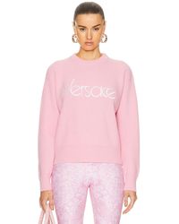 Versace - 90's Embroidered Knit Sweater - Lyst