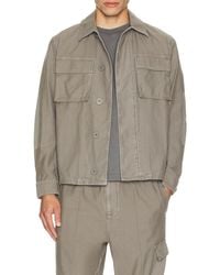 Helmut Lang - Garment Dyed Utility Jacket - Lyst