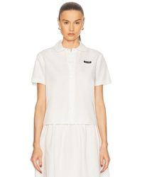 Miu Miu - Button Up Top - Lyst