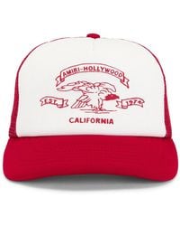 Amiri - Eagle Trucker Hat - Lyst