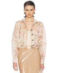 Zimmermann - Clash Biker Jacket - Lyst