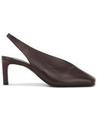 Jil Sander - Folded Sling Back Heel - Lyst