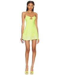 David Koma - Embroidered A Line Cami Mini Dress - Lyst