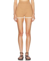 Matthew Bruch - Rib Knit Hot Short - Lyst