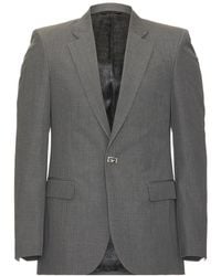 Givenchy - Single Breasted Blazer Jacket - Lyst