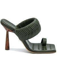 gia borghini x rhw toe ring mule