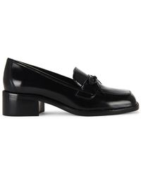 ShuShu/Tong Black Platform Loafers | Lyst