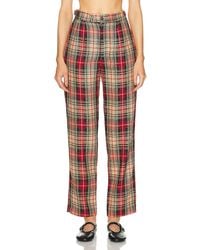 Bode - Truro Plaid Trouscer - Lyst
