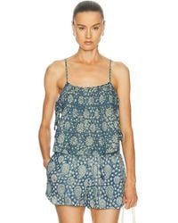 R13 - Square Neck Cami Top - Lyst