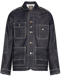 Denim Blanket Lined Chore Coat 
