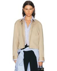 Acne Studios - Odossa Twill Trench Jacket - Lyst