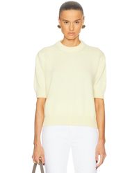 KHAITE - Davin Cashmere Sweater Top - Lyst