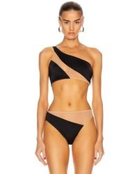Norma Kamali - Snake Mesh Bra - Lyst