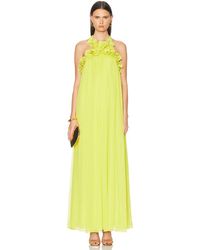 PATBO - Hand-embroidered 3d Flower Gown - Lyst