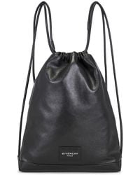 Givenchy - Antigona Stamped Drawstring Backpack - Lyst