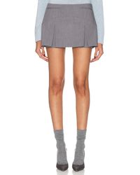 Mimchik - Pleated Mini Skirt - Lyst