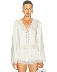 LoveShackFancy - Fioretta Top - Lyst