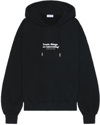Off-White c/o Virgil Abloh - Ironic Quote Over Hoodie - Lyst