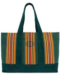 Bode - Parakeet Stripe Tote Bag - Lyst