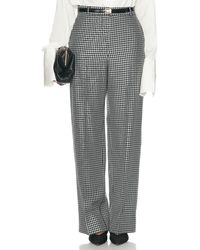 Stella McCartney - Checked Loose Pant - Lyst