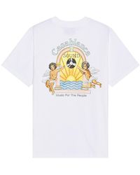 Casablancabrand - Studio De Musique T-shirt - Lyst
