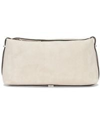 TOTEME - Suede Scoop Clutch - Lyst