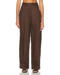 AEXAE - Linen Trouser - Lyst