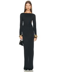 Helsa The Apolla Jersey Dress in White | Lyst