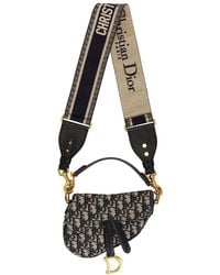 Dior - Trotter Oblique Saddle Bag - Lyst