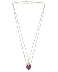 Jean Paul Gaultier - Separable Heart And Sword Necklace - Lyst
