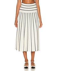 Zimmermann - Matchmaker Knit Stripe Skirt - Lyst