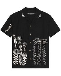ANDERSSON BELL - May Embroidery Open Collar Shirt - Lyst