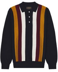 Beams Plus - Knit Polo Stripe - Lyst