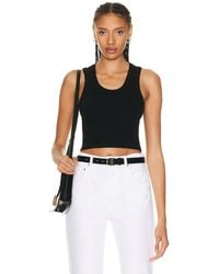 Agolde - Cropped Poppy Tank - Lyst