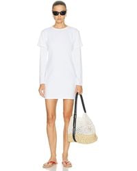 Leset - Margo Layered Mini Dress - Lyst