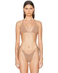 Bondeye - Ring Ingrid Triangle Bikini Top - Lyst