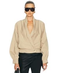 DARKPARK - Franca Light Cotton Bomber Jacket - Lyst